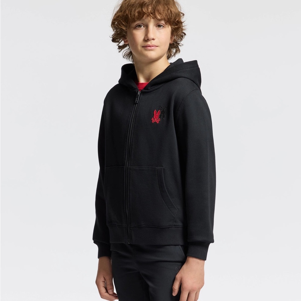 Psycho Bunny zip up sweatshirt youth size L (14-16)